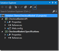 create basket solution start